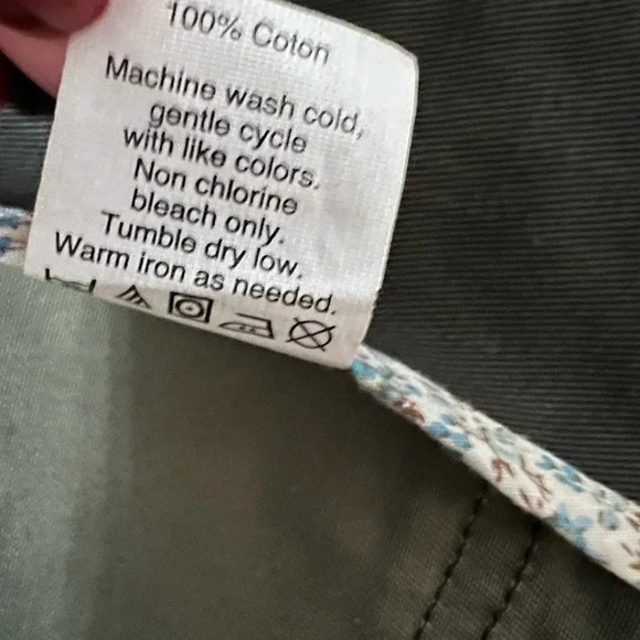 J. Crew | Olive / Army Green Resin-Coated Twill Utility Jacket | Size M - Picture 8 of 12